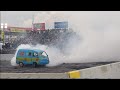 Cooper Ripping It In The Mystery Machine At Cleetus And Cars Houston Texas 2020 Burnout Competition