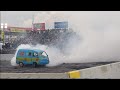 Cooper Ripping It In The Mystery Machine At Cleetus And Cars Houston Texas 2020 Burnout Competition