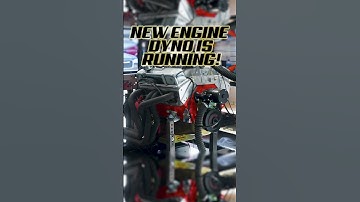 Our New Engine Dyno is Running!