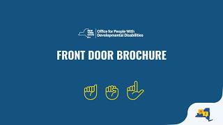 Office for People with Developmental Disabilities - Front Door Brochure