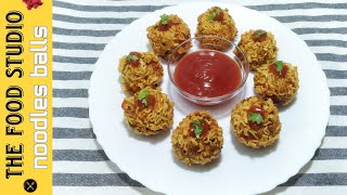 perfect veg noodles balls recipe | crispy noodles balls | tea - time snacks | masala noodles