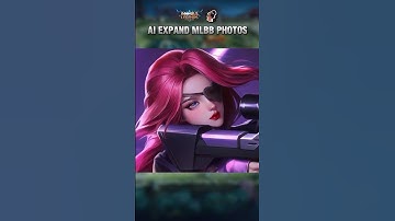 LETTING AI EXPAND MLBB PHOTOS #mobilelegends #mlbbshorts #mlbb #shorts