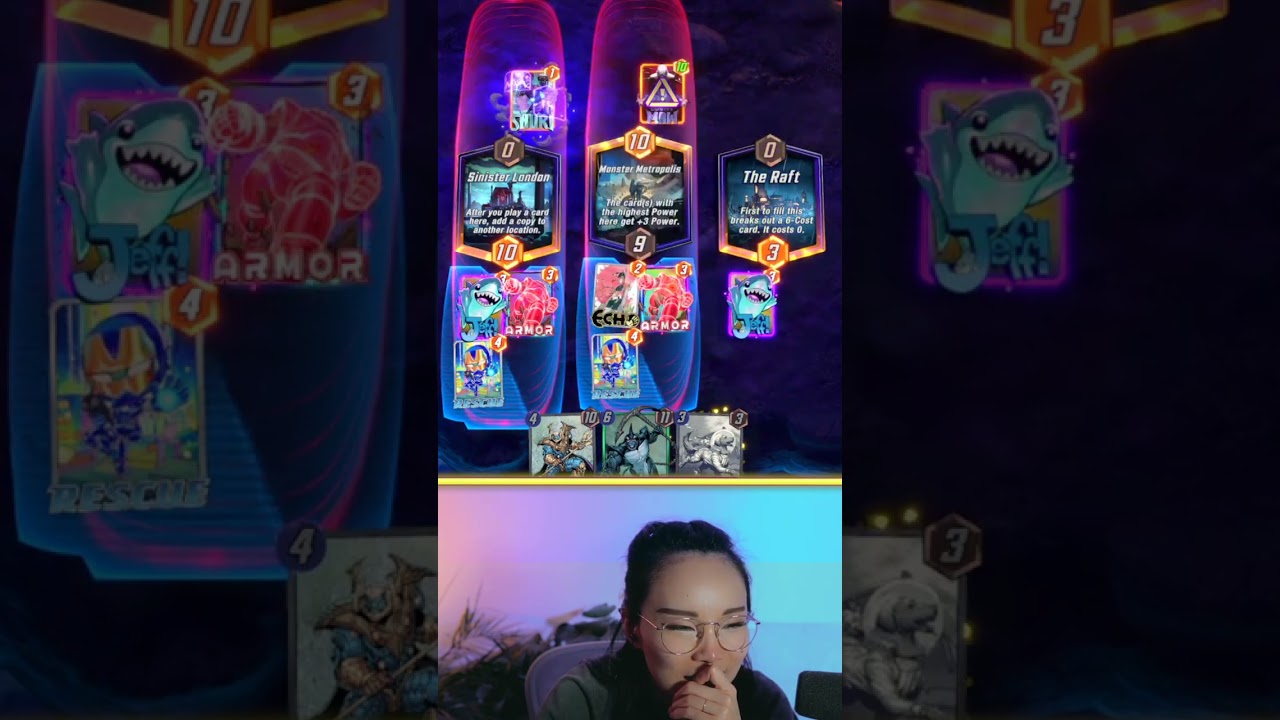 Echo Has a COUNTER??? 😭😭😭 #marvelsnap #shorts