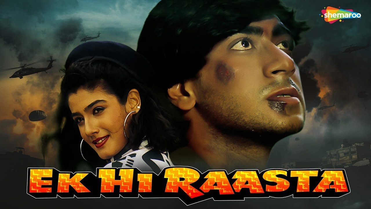 Ek Hi Raasta HD   Hindi Full Movie   Ajay Devgan   Raveena Tandon   With Eng Subtitles