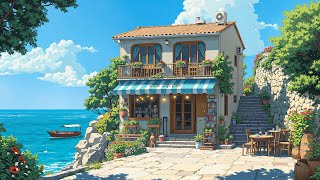Summer Lofi Chill ️ Ocean Coffee for Relaxing Morning Lofi Hip Hop / Beats to relax/chill/study