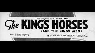 'The King's Horses (And The King's Men)' Ray Starita & His Ambassadors Orchestra (Sam Browne vocal)