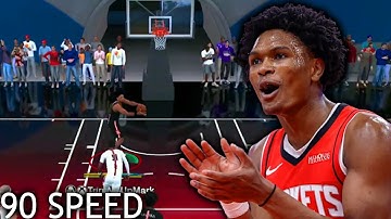 My AMEN THOMSPON Build With A 90+ SPEED Is INSANE In NBA 2K25...