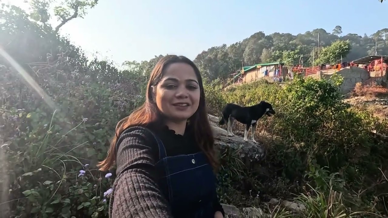 Pahadi chulhe me bnaya khana || aama se ho gai behes 