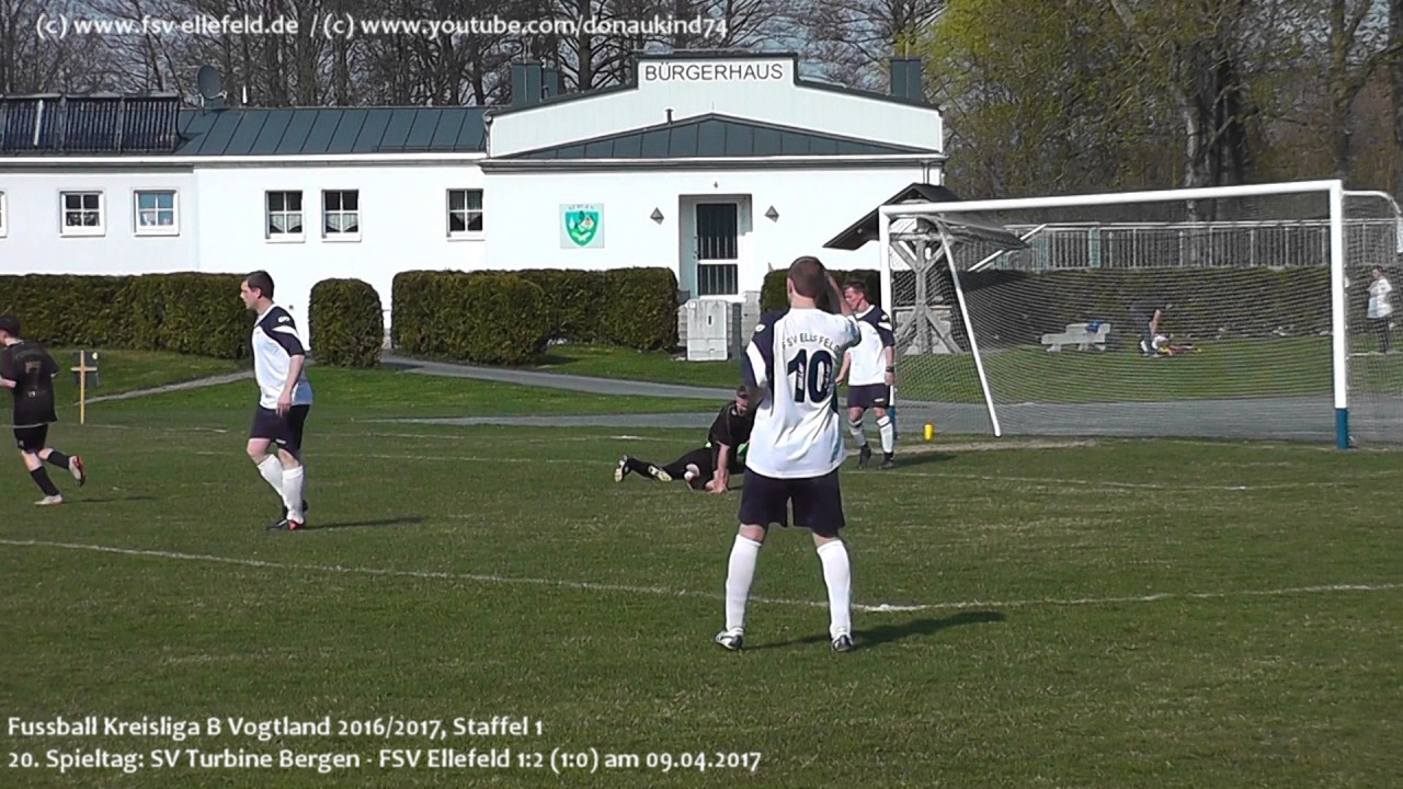 SV Turbine Bergen - FSV Ellefeld 1:2 (1:0), Kreisliga B Vogtland am 09.04.2017