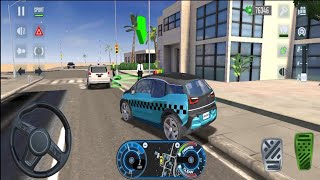 CITY TAXI DRIVER 🚖👮🎮🚸🚳; Taxi Driving simulator 3d -Gameplay screenshot 4