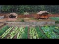 Timelapse robert building a farm in the forest p7 final part  happy new year 2024 