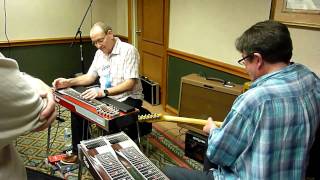 David Hartley and John Stannard performing  "There Stands the Glass" chords