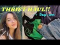 THRIFT TRY-ON HAUL + come thrift with me! *trendy Y2K vibes*