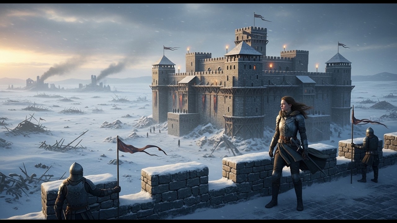 Banished to the Frozen Wastelands Before Winter — She Built the Only Fortress That Survived the War