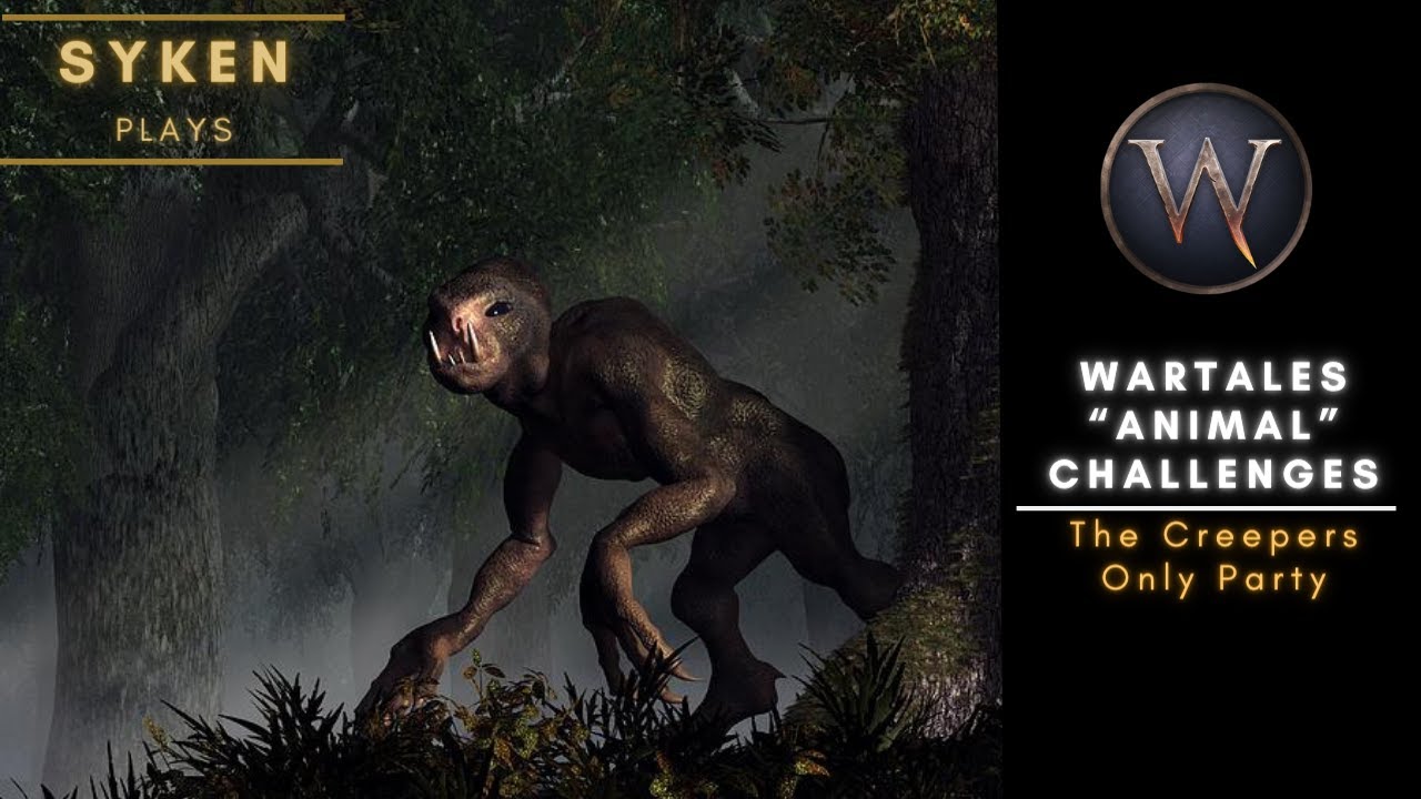 Wartales Animal Challenges Creepers only Party tries to take on Guards YouTube