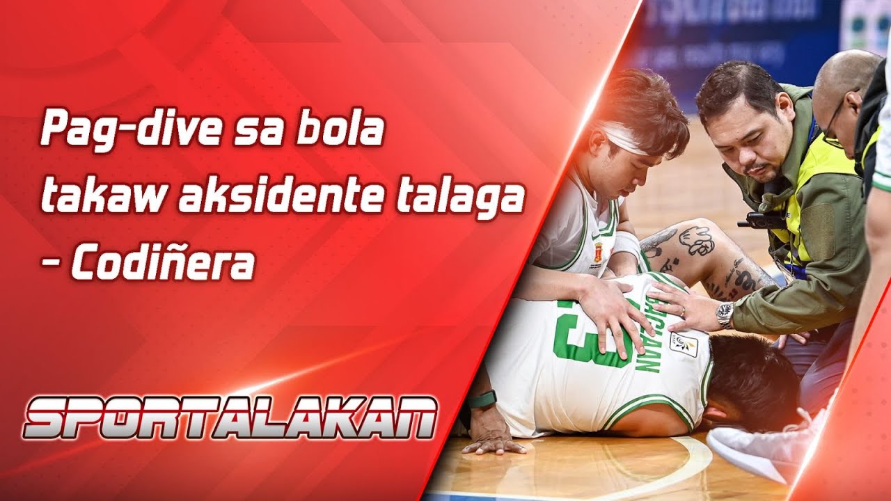 Pag-dive sa bola takaw aksidente talaga - Codiñera | SPORTALAKAN QUICKIE