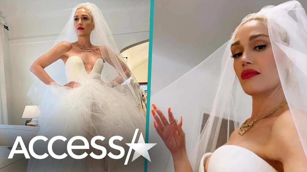 Gwen Stefani Shares The Moment She Said 'Yes' To Her Stunning Wedding Dress