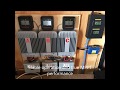 Three Epever Tracer 4215BN power off grid solar cabin