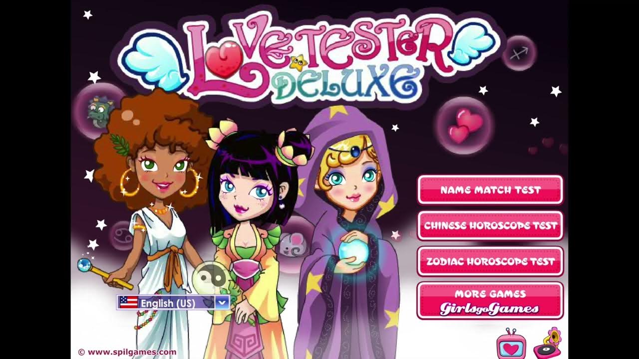 Love Tester Deluxe - Girls games 