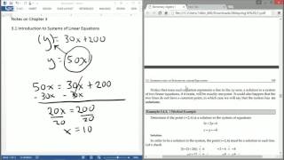 3.1: Introduction to Linear Systems