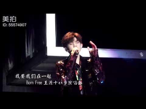 〖TFBOYS-王源〗ROY WANG #王源 Wang Yuan《2018.11.17 「我要我们在一起」双视角 Focus 「王源BORNFREE十八岁演唱会」》『 王源 』