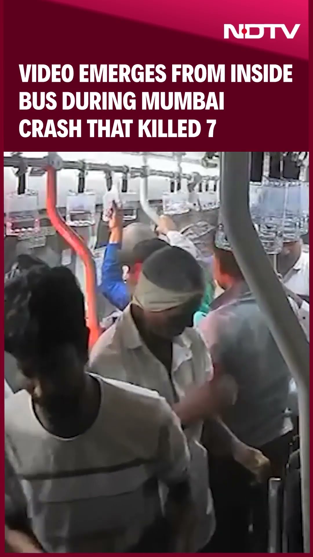 Mumbai Bus Accident | Video Emerges From Inside Bus During Mumbai Crash That Killed 7