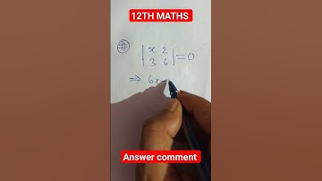 Determinants objective Questions for 2024 #math #class12maths
