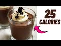 25 CALORIE CHOCOLATE PUDDING RECIPE- Low calorie chocolate dessert