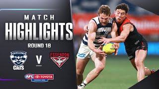 Geelong Cats v Essendon Highlights | Round 18, 2023 | AFL