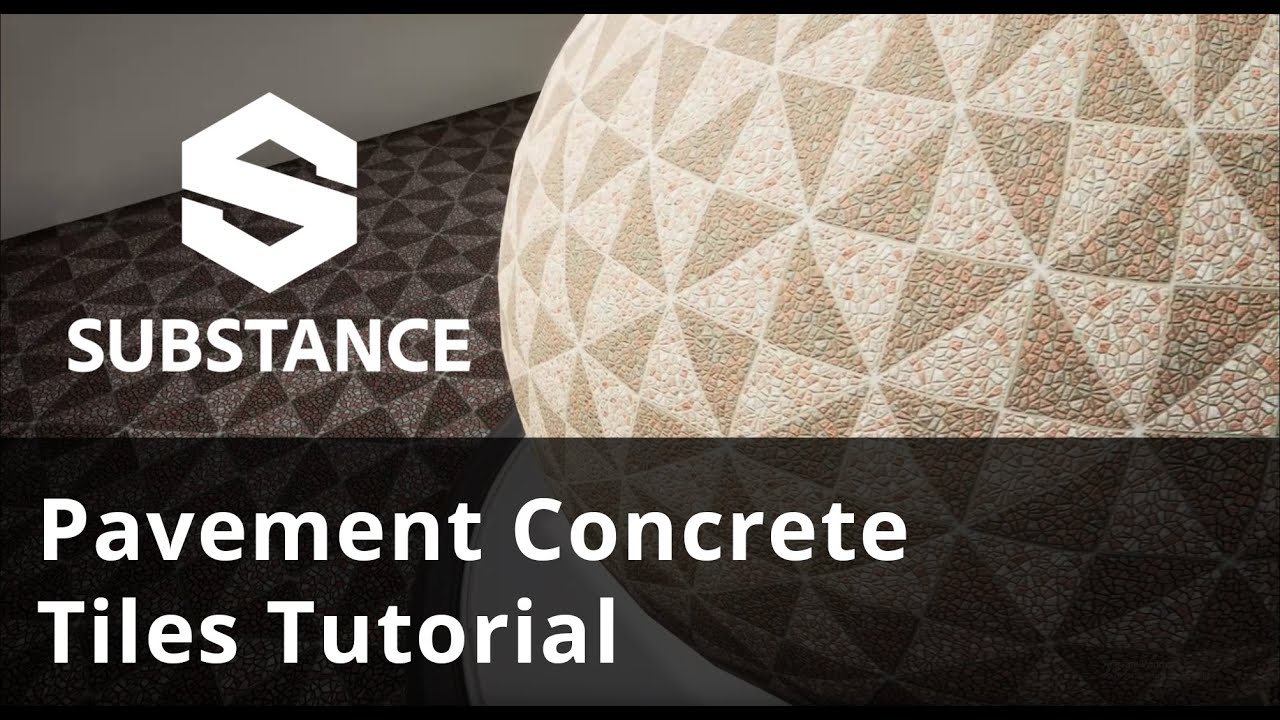 Pavement tiles - Substance Designer tutorial - Unreal Engine - YouTube