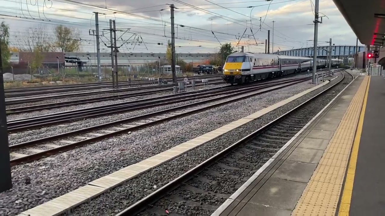 In Doncaster Train Station 