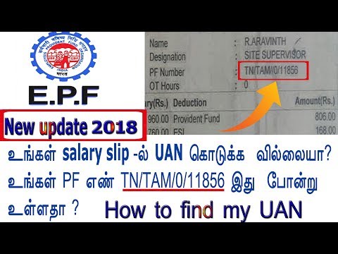 HOW TO KNOW MY UAN NUMBER/GET YOUR UAN NUMBER ONLINE 2018 UPDATE