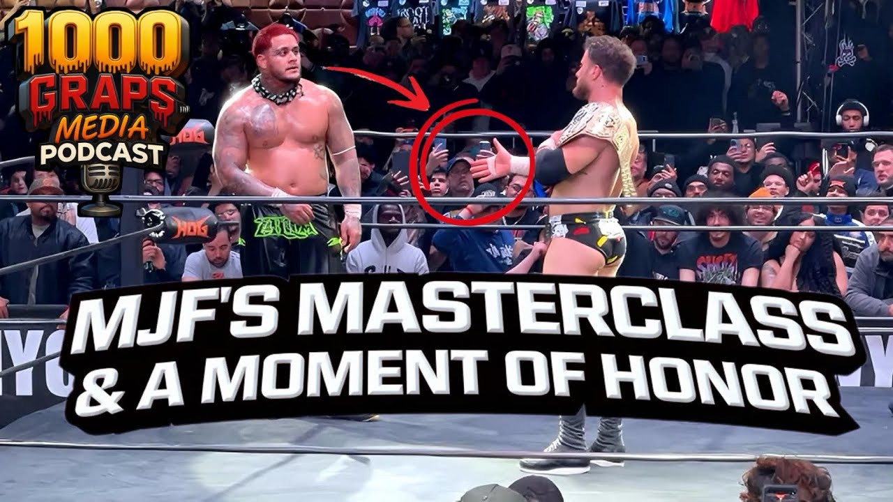 MJF ON A GREAT RUN / PUTS ZILLA OVER