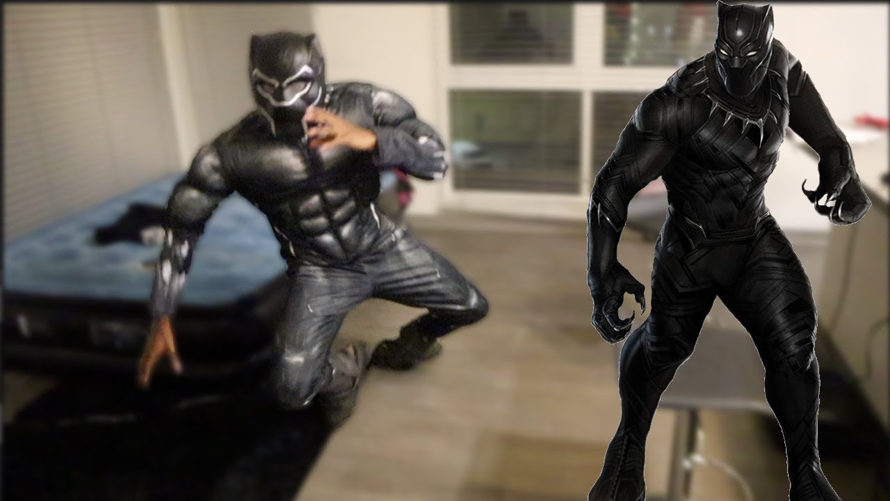 I DRESSED UP AS BLACK PANTHER FOR HALLOWEEN | TyTheGuy
