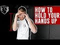 How to Properly Hold Hands up in a Fight (in Guard)