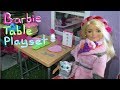 Doll Review: Barbie Kitchen Dining Table &amp; Kitten Playset - DelightfulDolls