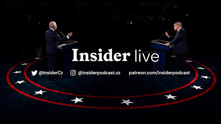 Insider Live – Prezidentské volby USA