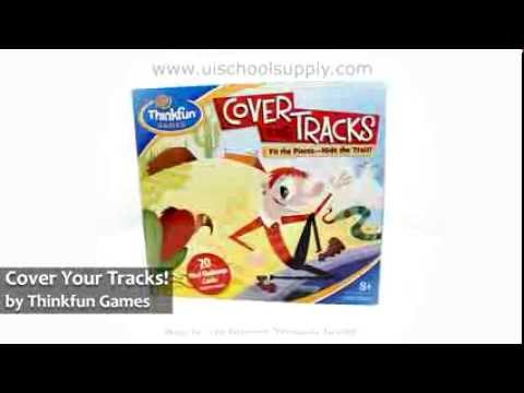 Cover Your Tracks Game by Thinkfun -- 32000