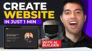 Create Professional Website under 1 Minute No Coding Required