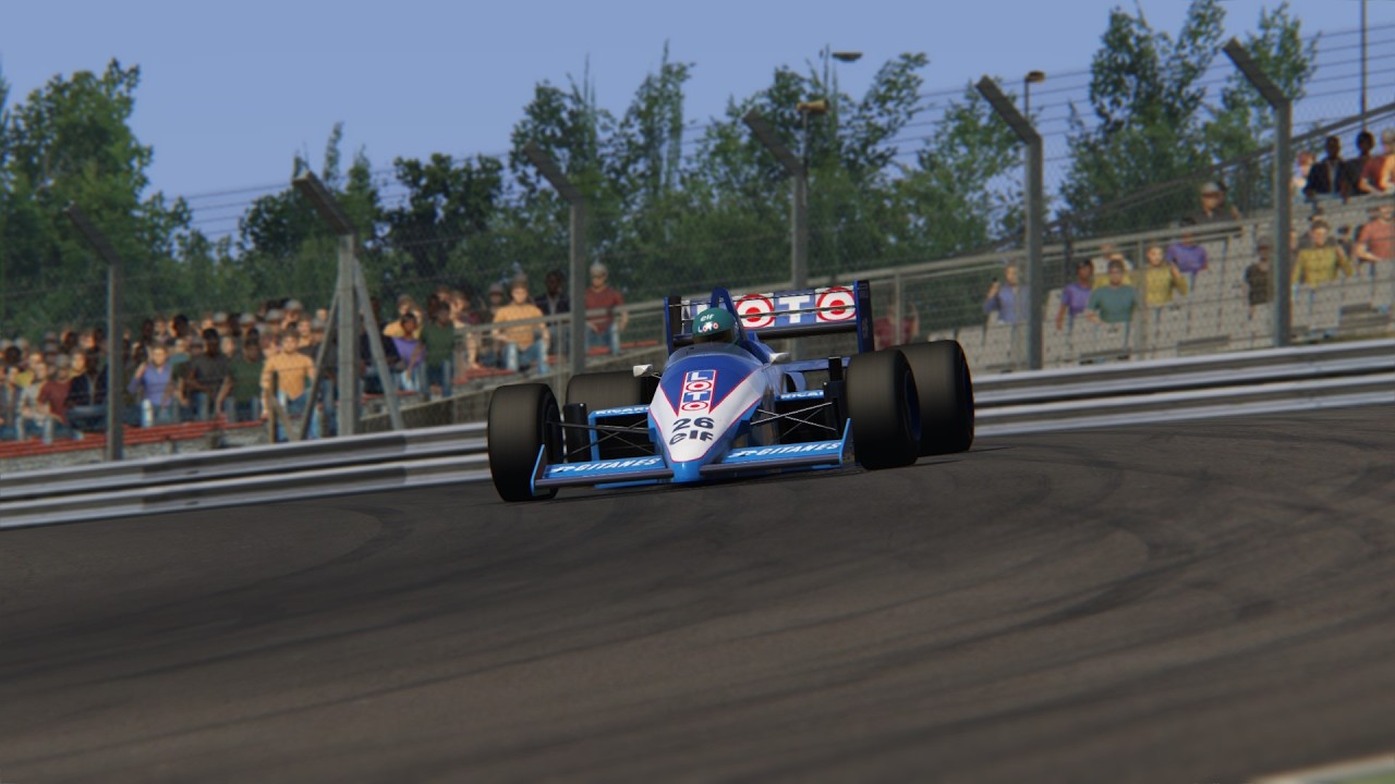 Jacques Laffite | Ligier JS 27 | F1 1986 | Brands Hatch #assettocorsa