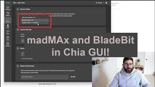 Chia plotting - madMAx and BladeBit in the Chia GUI! Chia beta 1.2.11