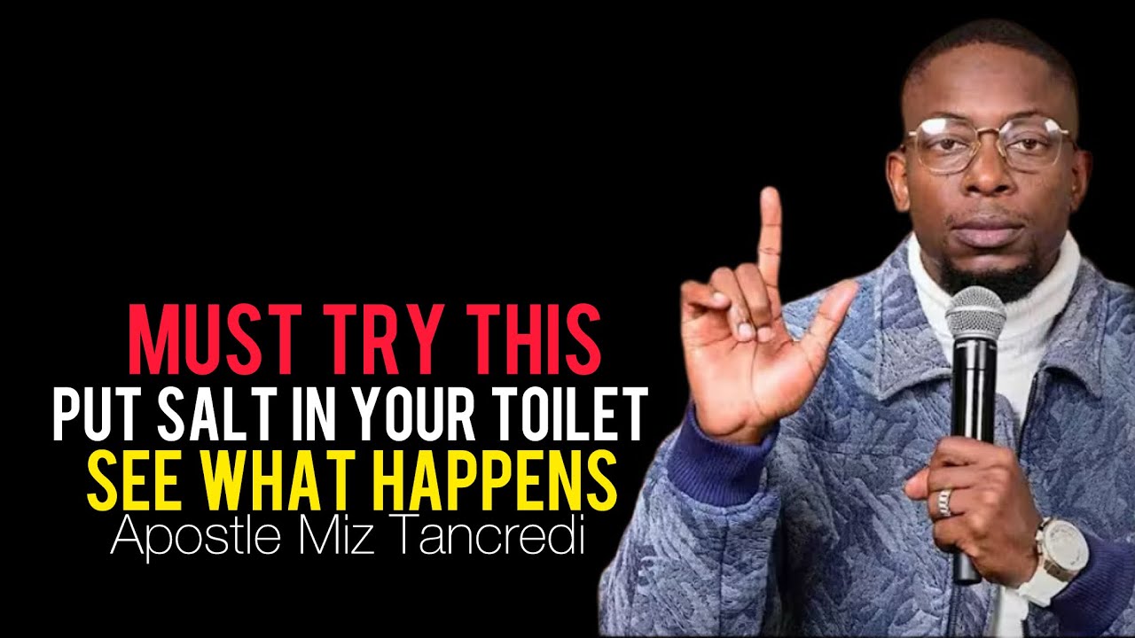 BREAK EVERY CURSE: Put Salt in Your Toilet and Watch What Happens Next| Apostle Miz Tancredi 