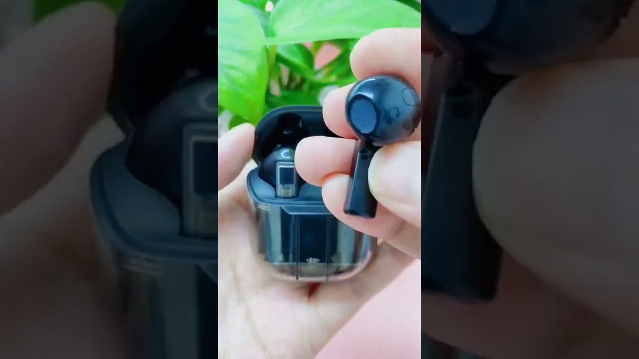 Transparent tws earbuds