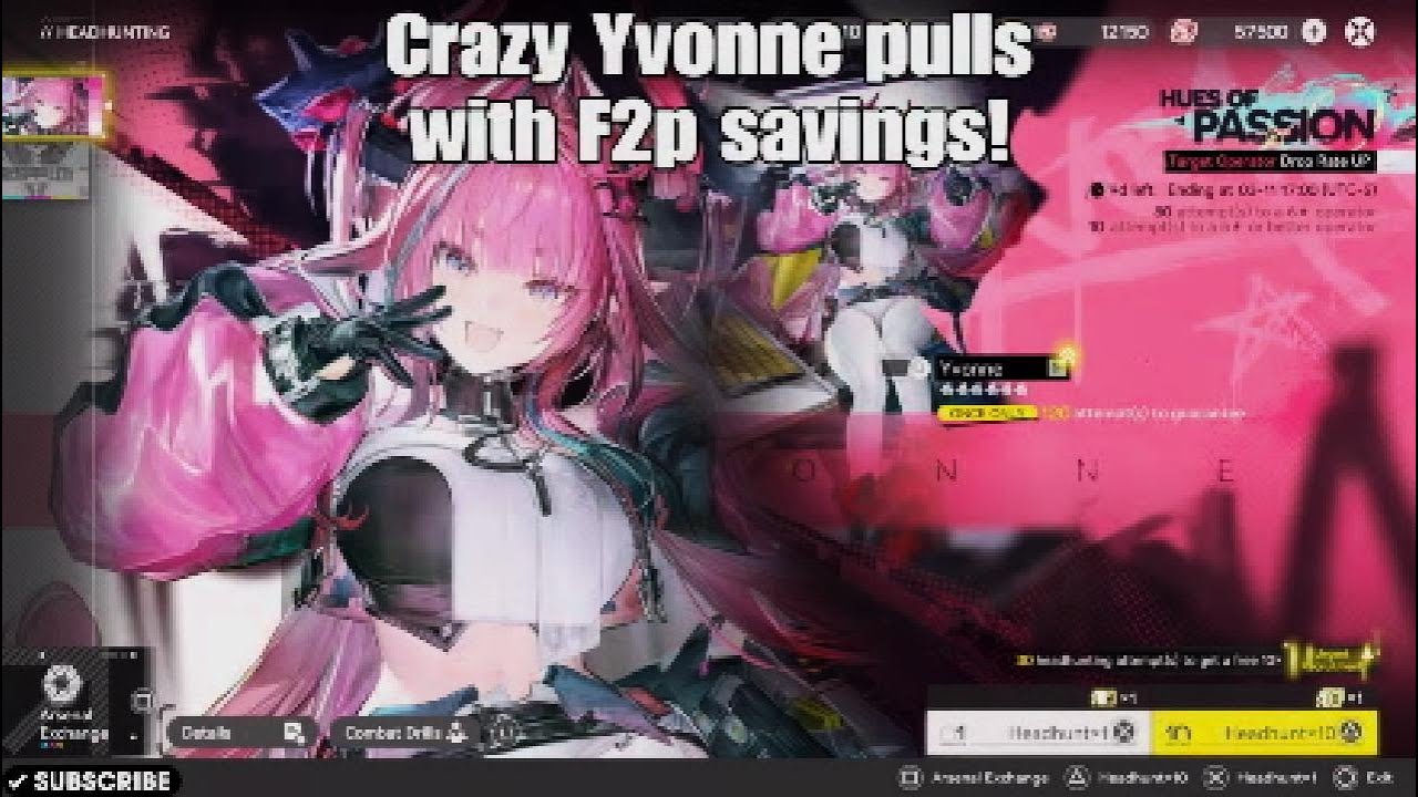 F2p pulls for Yvonne | Arknights Endfield | Charakter and Weapon pulls