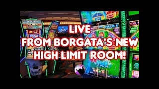 Live Jackpots from Borgata's New High Limit Room!