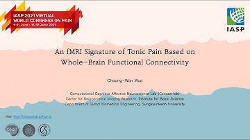 An fMRI Signature of Tonic Pain Based on Whole-Brain Functional Connectivity (IASP 2021)
