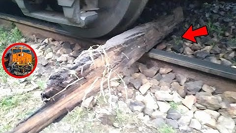 Train Vs Big Wood Experiment OMG 😳 || Train Experiments @TrainExperiments