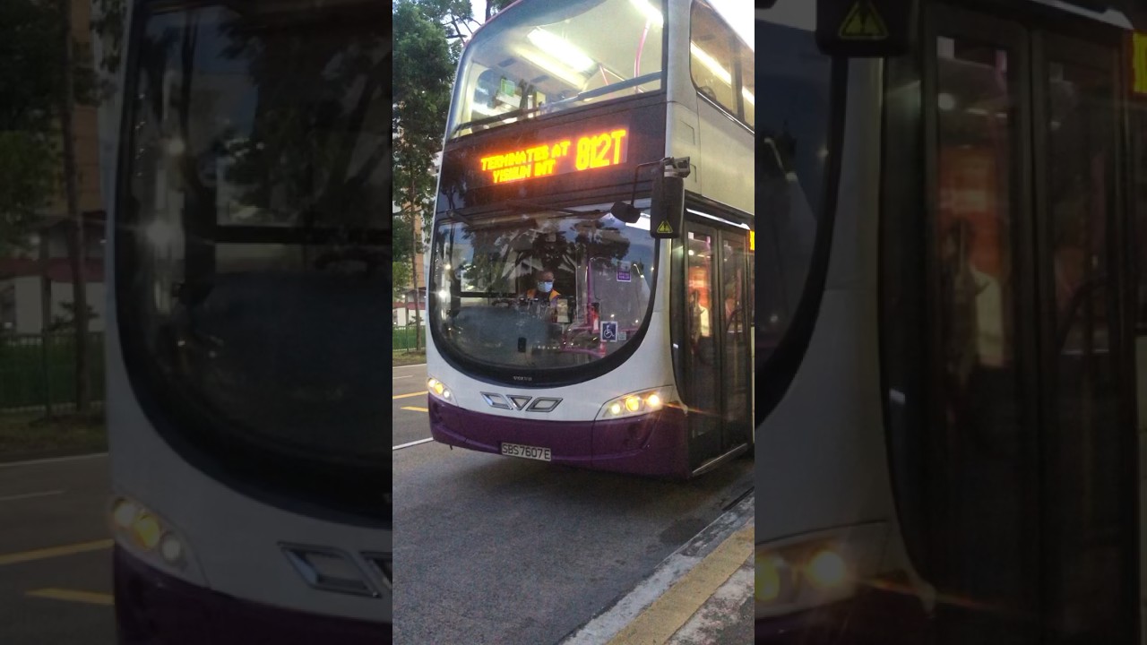 SBS7607E on 812T leaving Block 614 (terminating bus) 