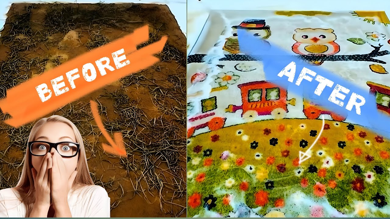 ASMR Cleaning Carpet 