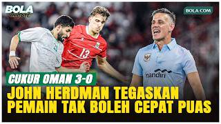 John Herdman Emphasizes the Indonesian National Team Must Remain Humble Despite Their Rise in the...